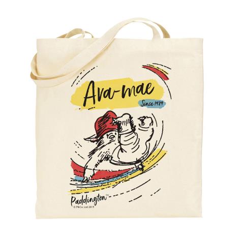 Personalised Paddington Bear Since Tote Bag £12.99